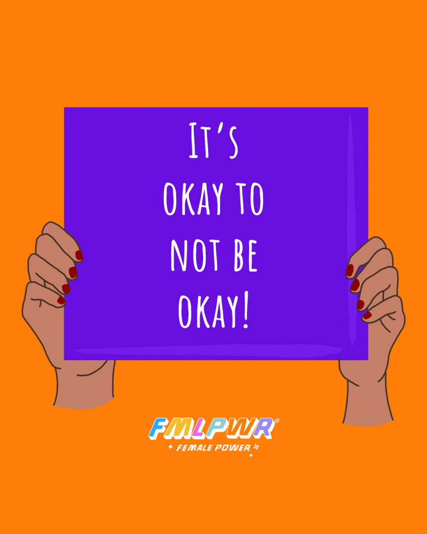 It’s ok to not to feel ok!